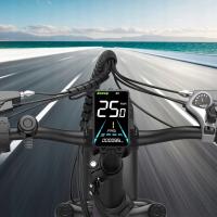 FAFREES FF20 Polar Bicicleta Eléctrica, SHIMANO de 7 velocidades, frenos de disco mecánicos, pantalla LCD en color, motor de 860W, batería de 48V 20.8AH, suspensión delantera, alcance de 96-115km, neumático inflable de 20*4,0 pulgadas, azul - details 5
