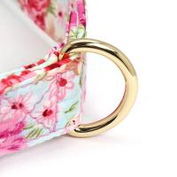 Conjunto Collar perro personalizado, collares nailon perro, correa caminar con estampado Floral mascotas, etiqueta de - details 7