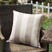 Funda de cojín impermeable colorida para exteriores, funda de almohada moderna y duradera, funda de almohada a rayas, decoración del hogar - details 9
