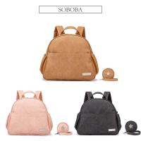 Mochila Soboba con estuche para chupete, impermeable, grande, multifunción, para mamá, bolsas de pañales para viajes - details 5