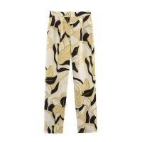 - Conjuntos largos elegantes para mujer, nuevos conjuntos de pantalones a juego estampados, tres veranos - details 11