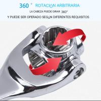 Llave de vaso universal de acero cromo vanadio, herramienta multifuncional con cabeza giratoria de 360 grados, 52 en 1 - details 3