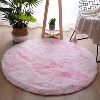 Alfombras de Salón redondas, Pelo Largo, Alfombra para Habitación, Dormitorio, Lavables, Antideslizante, Muy Suave - details 20