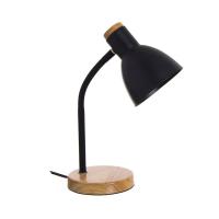Lámpara de escritorio Creativa de estilo simple, Luz Lectura de dormitorio WITH BASE DE Foco E27, - details 3