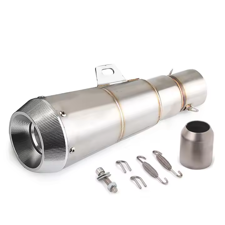 Modificación de tubo de escape para motocicleta, sección trasera Universal en línea CM500/Little Ninja/CBR250R/CB - 1
