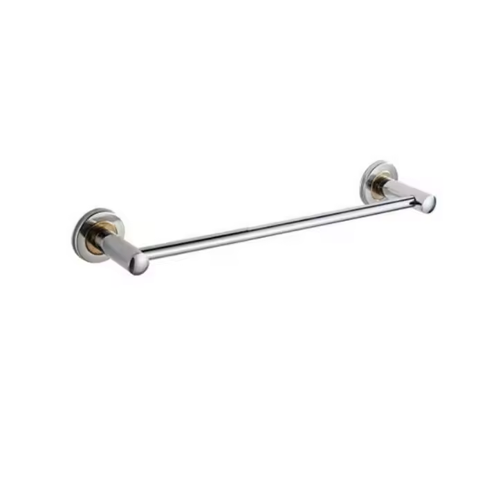 Soporte de suspensión para el hogar, estante de almacenamiento de montaje en pared, toallero, soporte de ropa, barra de baño, 40/50cm - 1