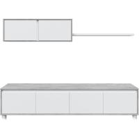 Conjunto Reversible de Salón Mueble de TV Módulos de Comedor Modelo Arlet - details 12