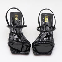 Zapatos de tacón alto con correa elástica y punta cuadrada de moda - details 4