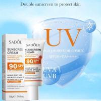 Protector solar de alta protección FPS 90+ duradero para rostro y cuerpo resistente a los rayos UV - details 2