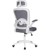 Silla de Oficina Giratoria con Ruedas Transpirable, Ajustable, Soporte Lumbar para Hogar y Oficina - details 12