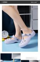Moda Verano 2025 Zapatillas de Playa y Jardín Comodas EVA Unisex Slippers con Agujeros para Interiores y Exteriores - details 13
