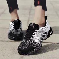 Zapatillas de correr transpirables para hombre y mujer, zapatos deportivos ligeros para exteriores, calzado de entrenamiento atlético cómodo - details 17