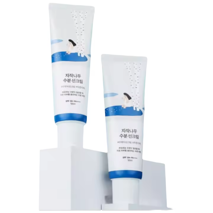 Crema de Protección Solar de Grosella Coreana PA+ Hidratante, Resistente al Agua, Protección UV Fuerte, Crema de Cara Suave SPF50+ - 1
