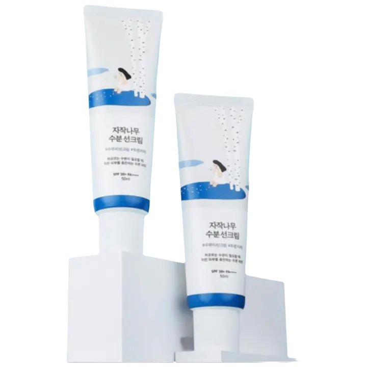 Crema de Protección Solar de Grosella Coreana PA+ Hidratante, Resistente al Agua, Protección UV Fuerte, Crema de Cara Suave SPF50+ - 1