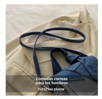 Bolso pequeño portátil de moda versátil, nuevo denim, bolso cuadrado pequeño cruzado de hombro empalmado - details 4