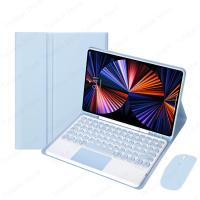 Funda con Portalápices para tableta Samsung Tab S6 Lite, carcasa de 10,4 pulgadas, 2022, 2020, SM-P610, P615, P613, P619, teclado táctil en español - details 4