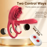 Anillo de Penis Vibrador Kaelynn Control Remoto para Hombres Estimulador de Punto G-spot y Clít - details 3