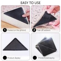 Juego de empuñaduras triangulares 4/8 piezas antideslizantes, Reusa, adhesivo para pisos de baldosas y rpet - details 5