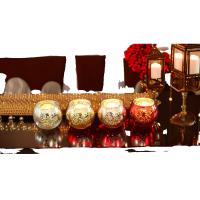 Portavelas de Vidrio Mercurio Ideal para Bodas, Fiestas, Hoteles, Cafés, Decoraciones del Hogar - details 5
