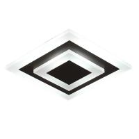 Lámpara LED Acrílica de Techo Moderna y Creativa, Luz Blanca Cálida/Neutra/Fría, 40W/52W, Blanco/Negro - GOECO - 3000/4000/6500K - details 0