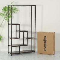 Soporte alto para plantas de interior de 5 niveles, estante de metal de 180 cm con 10 ganchos para colgar en S, estante de exhibición multiusos para bonsái de flores para interiores - details 8