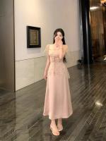 Vestido de Malla de Puntos de Polka para Mujer Estilo de Verano Nuevo, Cintura Ajustada, Aroma Fresco, Belleza Estupenda - details 6
