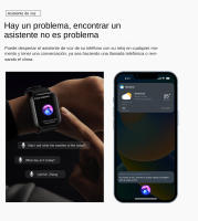 Reloj inteligente con Bluetooth para hombre y mujer, dispositivo con asistente de voz, notificación de Whatsapp, música, control remoto, para Android e IOS - details 7