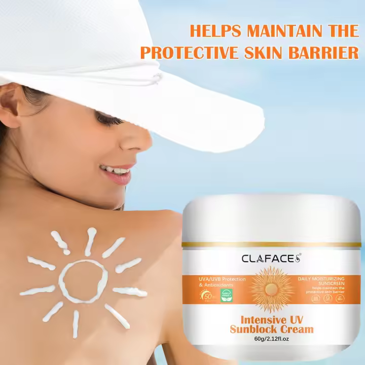 Crema Protectora Solar SPF50 Whitener para el Bajo Rostro Hidratante Herramienta de Cuidado de la Piel Facial - 1
