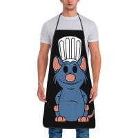 Unisex Ratatouille Remy con cuchara delantal adultos mujeres hombres Chef Tablier cocina para cocinar película animada pintura - details 70