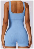 Seamless One-piece Yoga Clothing High-intensity Sweat Wicking Threaded Elastic Sports Tight Fitness One-piece Clothing Female - details 27