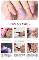 Parkson-esmalte de uñas en Gel UV, barniz transparente, brillante, de larga duración, para manicura artística, 8ml - details 5
