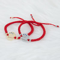 MIYOCAR-pulsera con nombre para bebé, brazalete con nombre personalizado, chapado en oro y plata de 14 quilates, 14k - details 4