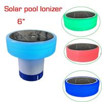Ionizador solar para natación, purificador de agua, limpiador de 7 colores, entrega de productos químicos ajustable, antifregadero para piscina, hidroterapia, - details 6