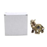 Estatua dorada de la suerte, estatuilla de riqueza, regalo, decoración del hogar, escultura de elefante Feng Shui - details 17