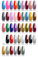 Arte Clavo gel pulido conjunto de 10 piezas barniz de gel 8ml remojo semipermanente de uñas en la superficie mate LED ultravioleta - details 3