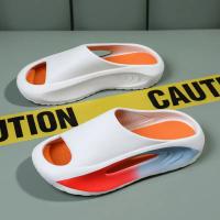 Pisando zapatillas de mierda tendencia de desgaste de verano de los hombres pintura EVA deportes al aire libre fondo suave playa zapatillas de coco de los hombres - details 6