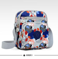 Nuevo bolso de tela de flores de hombro, bolso de mensajero informal de moda, mochila pequeña de compras - details 26