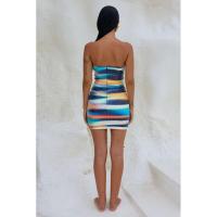 Vestido de manga larga con estampado de lentejuelas para mujer, primavera-verano 2025 - details 5