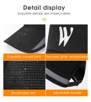 WEST BIKING-gorra de béisbol con letras bordadas para hombre y mujer, gorro de béisbol ajustable para deportes al aire libre, Hip Hop, tenis, ciclismo, Verano - details 9
