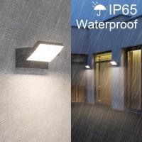 Lámpara LED de Pared de 24W para Exterior Interior IP65, Luz de Pared Ajustable, Moderno Apliques de Pared Aluminio para Entrada Jardines Pasillo Sala, Blanco Cálido 2700K-3000K, Bronce - details 94