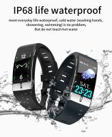 Reloj inteligente E66 para hombre, pulsera deportiva resistente al agua, ECG, PPG, frecuencia cardíaca, oxígeno en sangre, adecuado para IOS - details 14