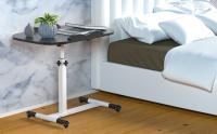 Rcynview Mesa de Escritorio Plegable Portátil Altura Ajustable Estilo Moderno con Cajón Utility - details 5