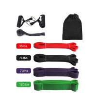 Banda de resistencia al estiramiento de látex, bandas elásticas expansoras para deporte, banda de asistencia para dominadas, entrenamiento en casa, equipo de gimnasio Pilates - details 5