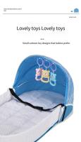 Portable Baby Beds Boys Girls Mosquito Proof Folding Nest Convenient Outdoor Travel Crib Newborn Bassinet Infant Sleeping Basket - details 2