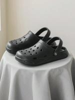 Zuecos de verano para mujer, calzado de jardín informal y versátil, zapatillas de Eva respetuosas con el medio ambiente para parejas, zapatillas de playa de doble uso - details 2