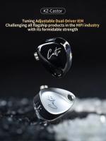 KZ Castor-auriculares internos HiFi 2, cascos dinámicos de gama alta, sintonizables, armadura equilibrada, Monitor IEM, deportivos, audiófilos - details 4