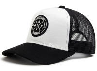 Gorra de Camionero de Cuero Circular Gorra de Béisbol de Malla para Hombres en Verano - details 0