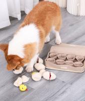 Juguetes de Peluche ATUBAN para Perros Manta de Snuffle Duradera y Interactiva con Muñecas de Huevo y Rompecabezas Sonido Para Alimentación Lenta Adecuado para Todas las Raças y Géneros Ideal para Interior - details 5