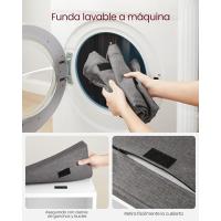 Banco para Zapatos, Armario para Zapatos con 6 Compartimentos y 3 Estantes Ajustables, Fácil de Montar, Ahorro de Espacio, para Entrada, Dormitorio, Blanco LHS23WT - details 5