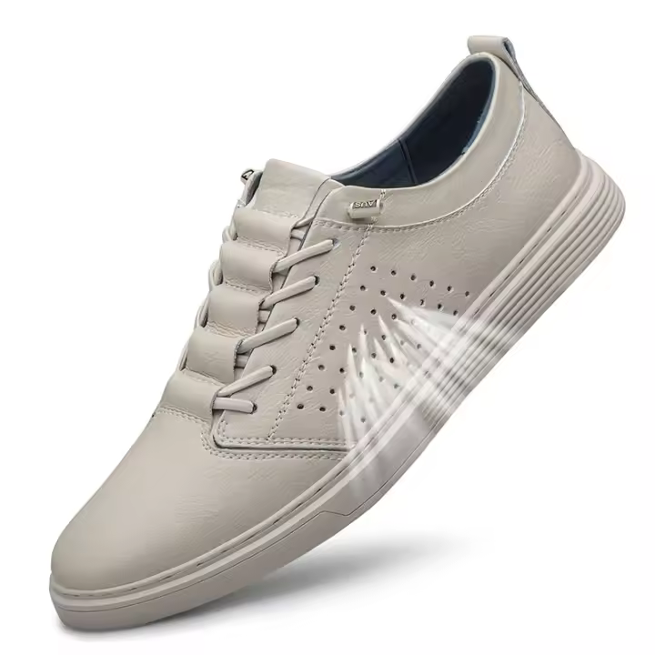Zapatos Casuales de Verano para Hombre Oxford Clásicos de Diseñador Cuero Genuino Tamaño Grande - 1
